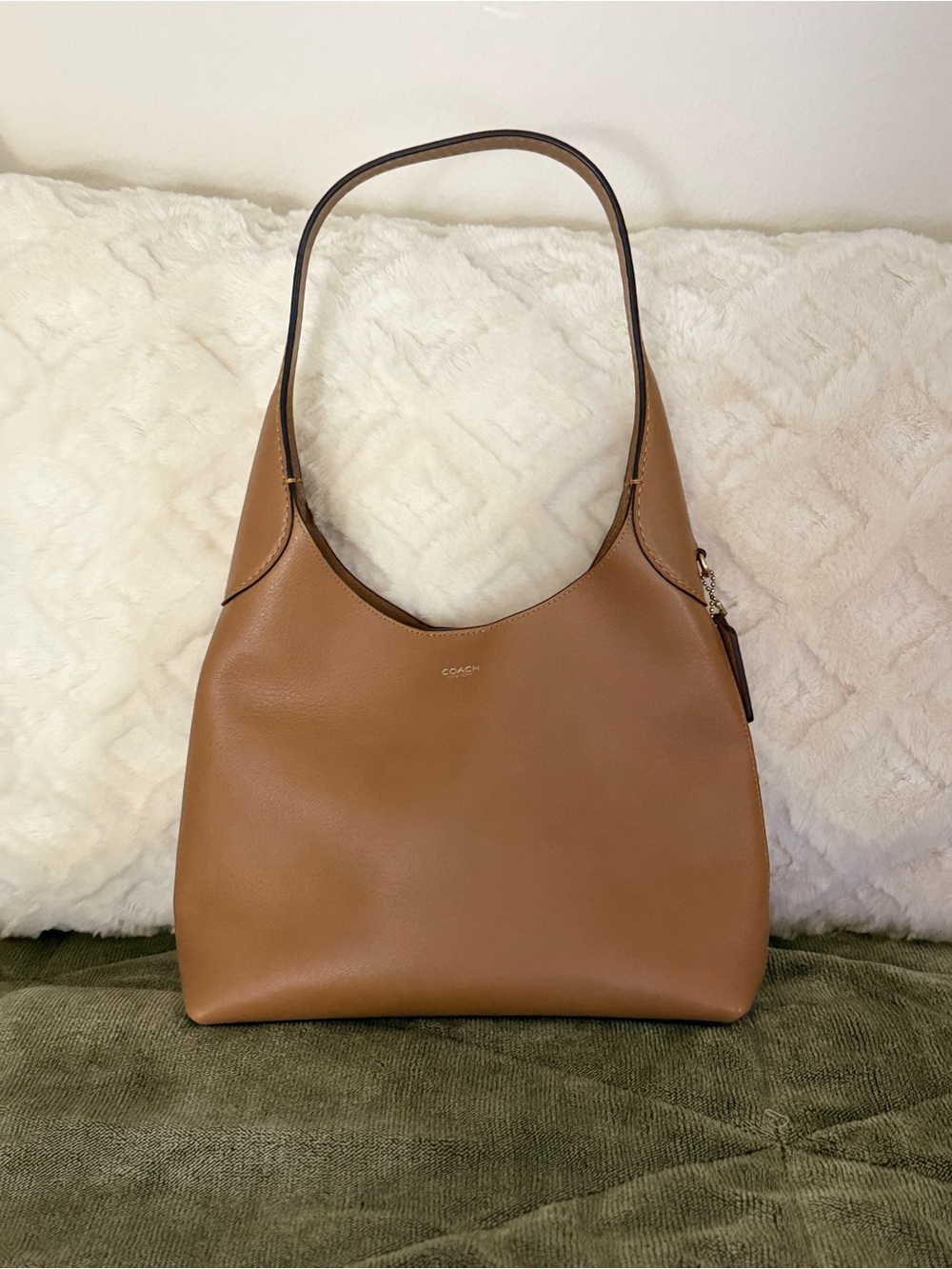 Coach Brooklyn 20 in Honey Brown